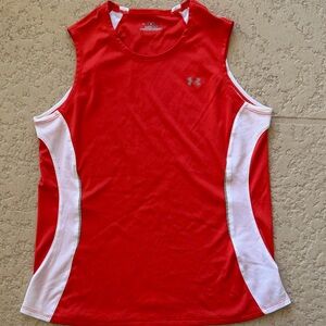 Under Armour Women's Vibrant Red Muscle Tee